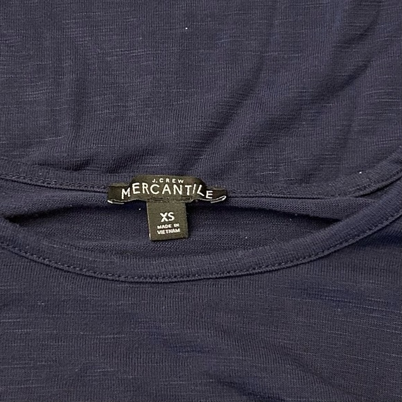 J. CREW Mercantile Striped Hem Tee - Picture 10 of 10